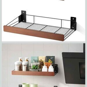2-Pack Laundry Room Shelves - Wall Mounted Laundry Room Organizaton